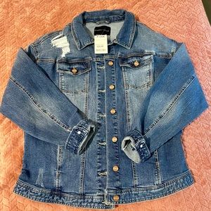 Distressed Jean Jacket